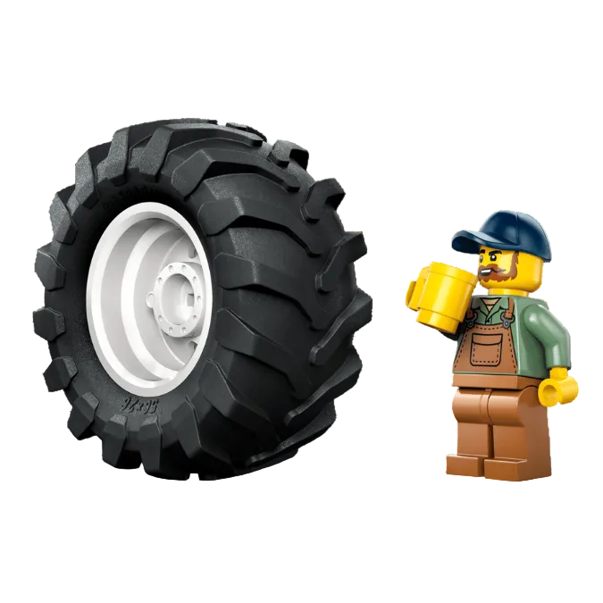 Lego City Tractor Figure