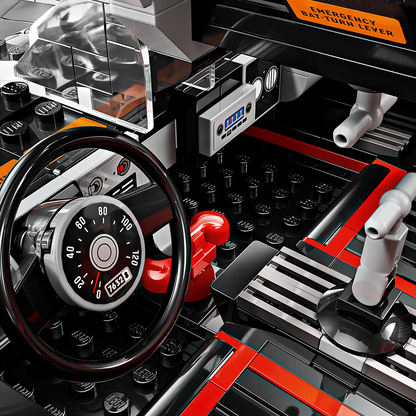 Lego Classic Batmobile Inside