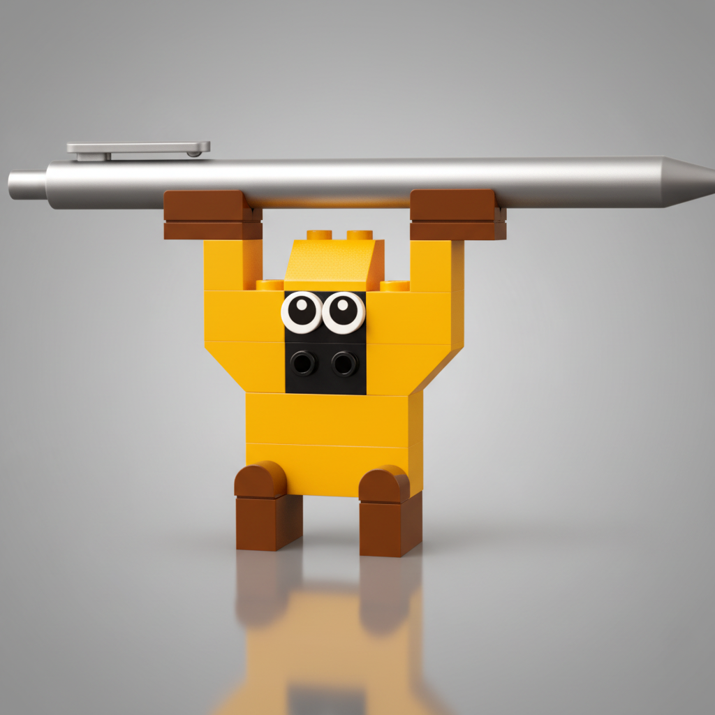 Lego Classic Creative Happy Box Pen Holder