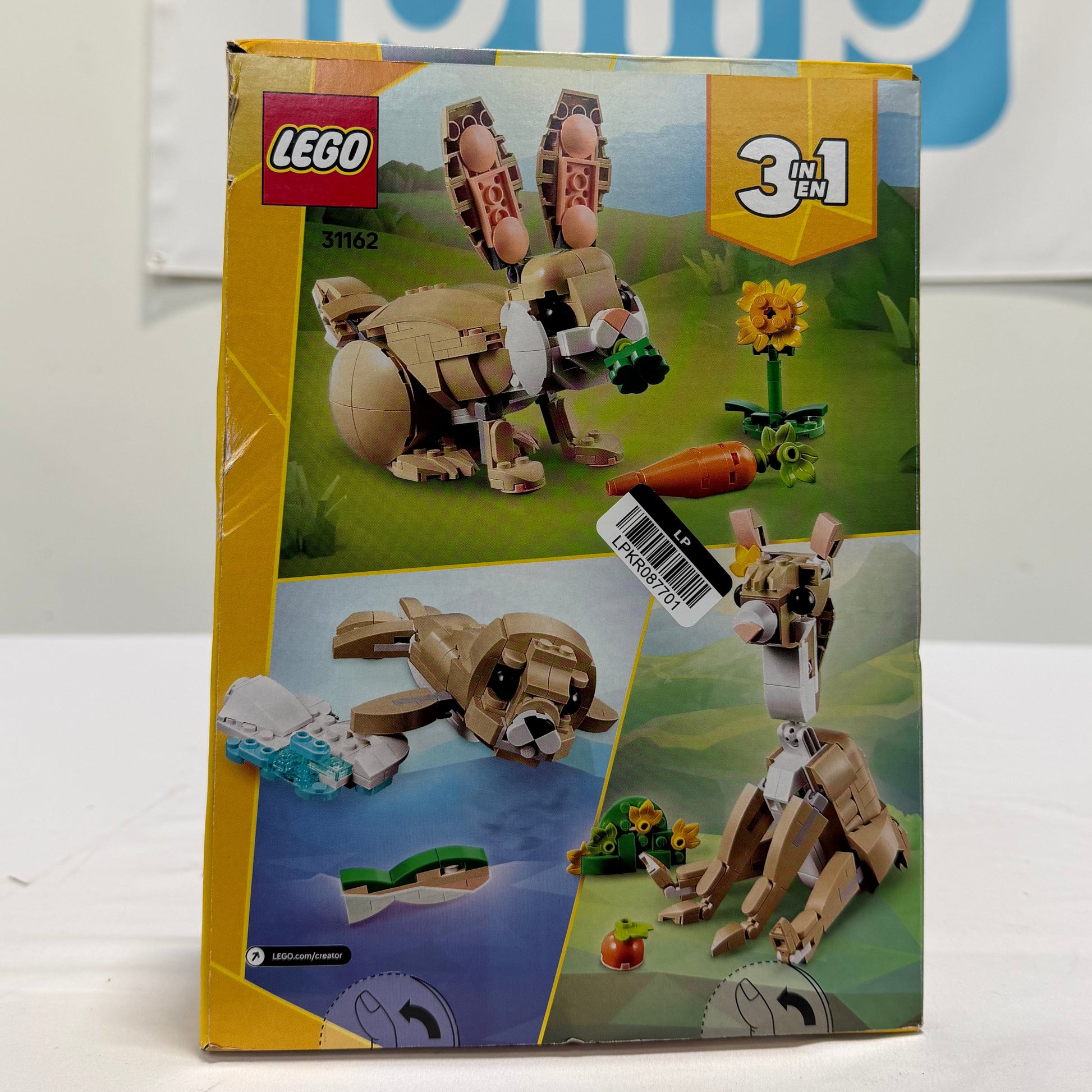 Lego Creator 3-in-1 Bunny Box Back