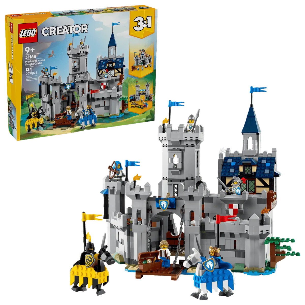 Lego Creator 3 in 1 Medieval Horse Knight Castle