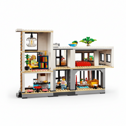 Lego Creator Modern House Inside