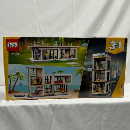 Lego Creator Modern House Box Back