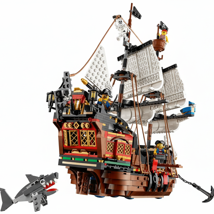 Lego Creator Pirate Ship Set