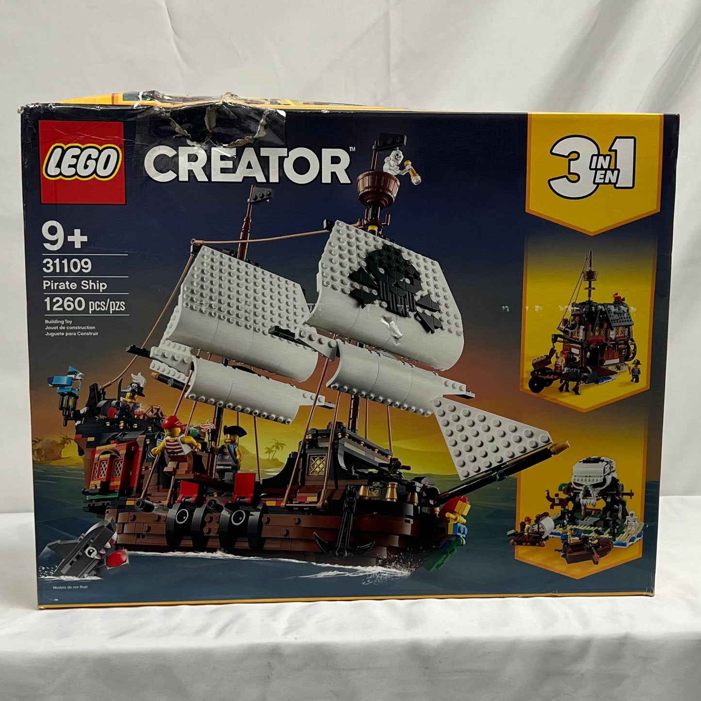 Lego Creator Pirate Ship Box Front
