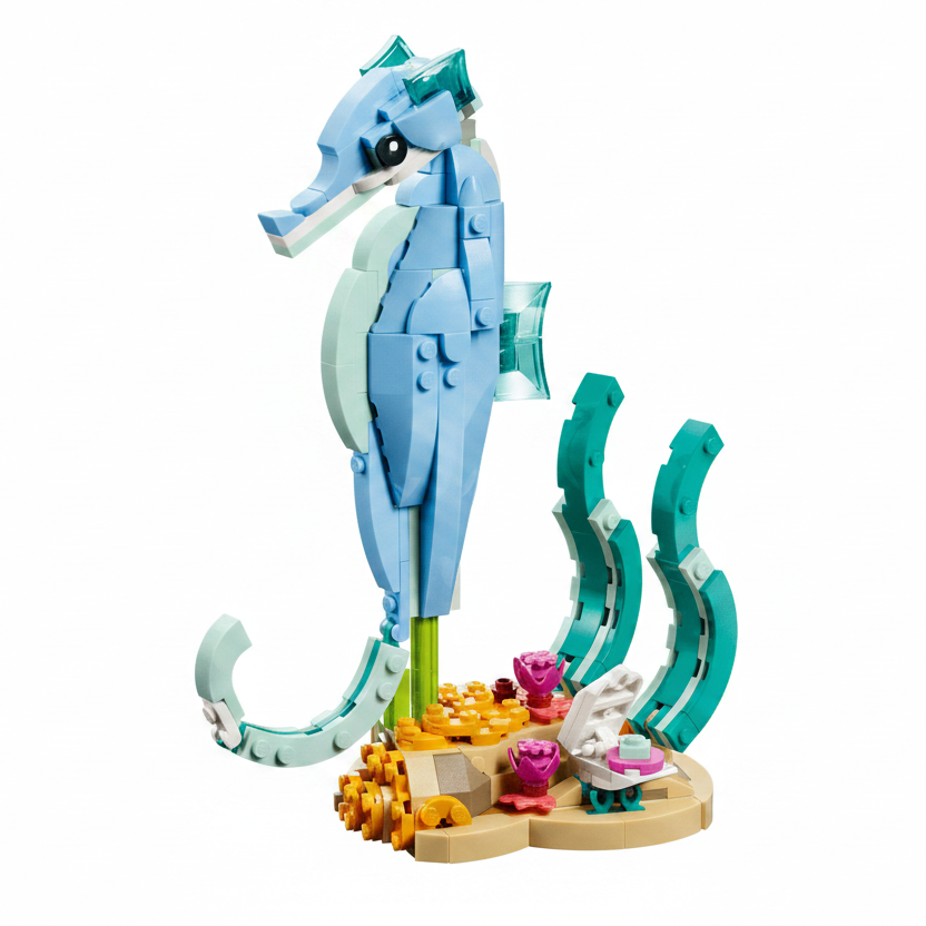 Lego Creator 3 in 1 Sea Animals Sea Horse