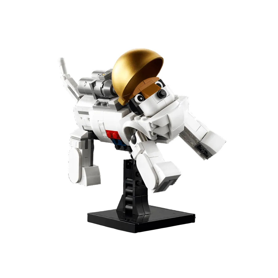 Lego Creator Space Astronaut Dog Display