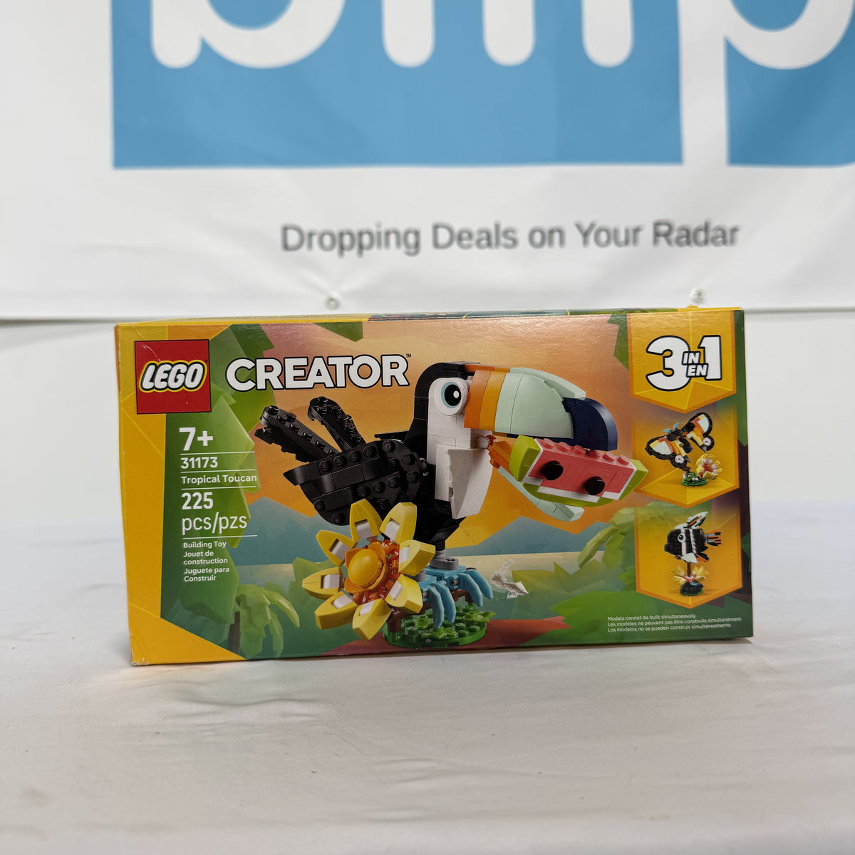 Lego Creator 3-in-1 Wild Animals Tropical Toucan Box Front