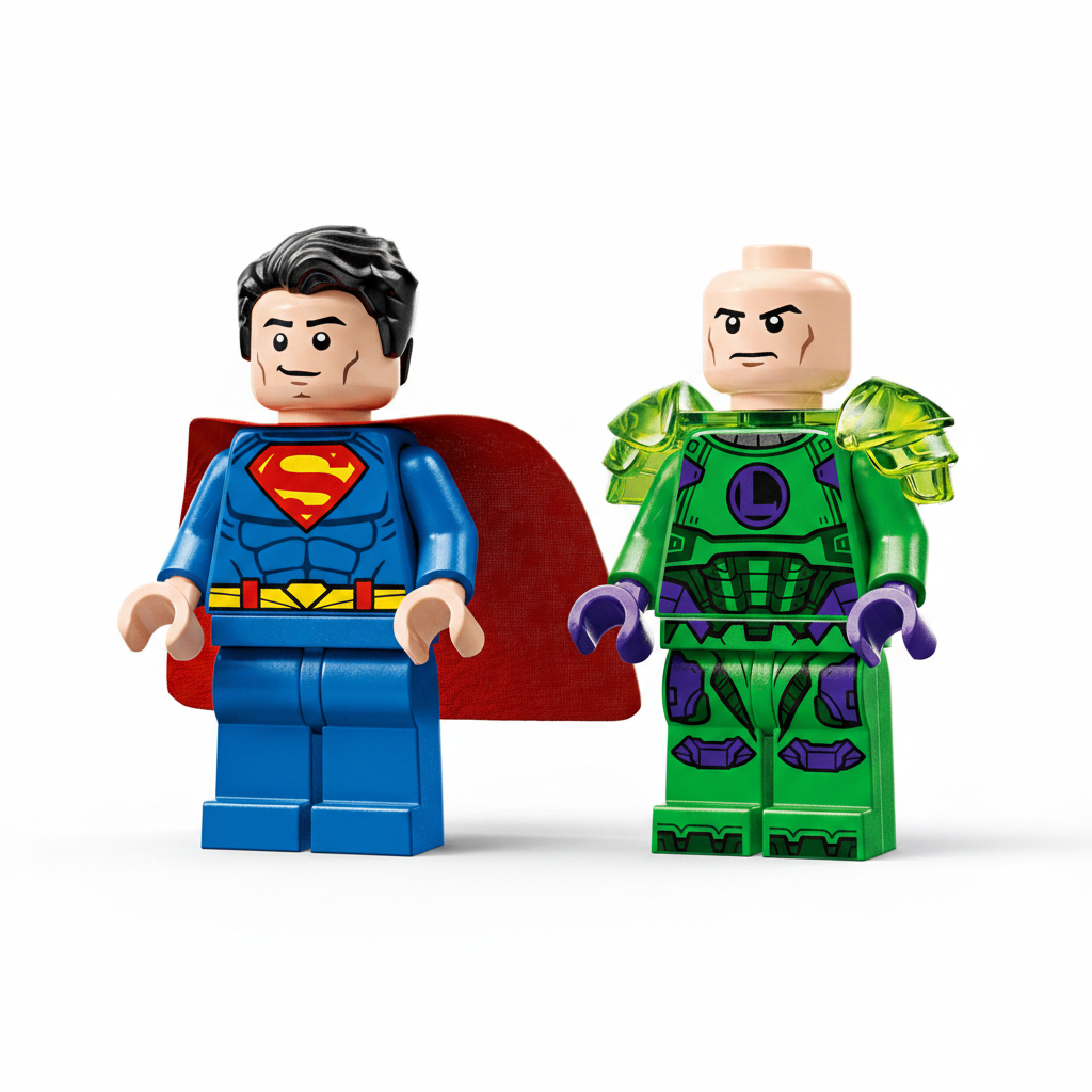 Lego DC Superman Mech Figures