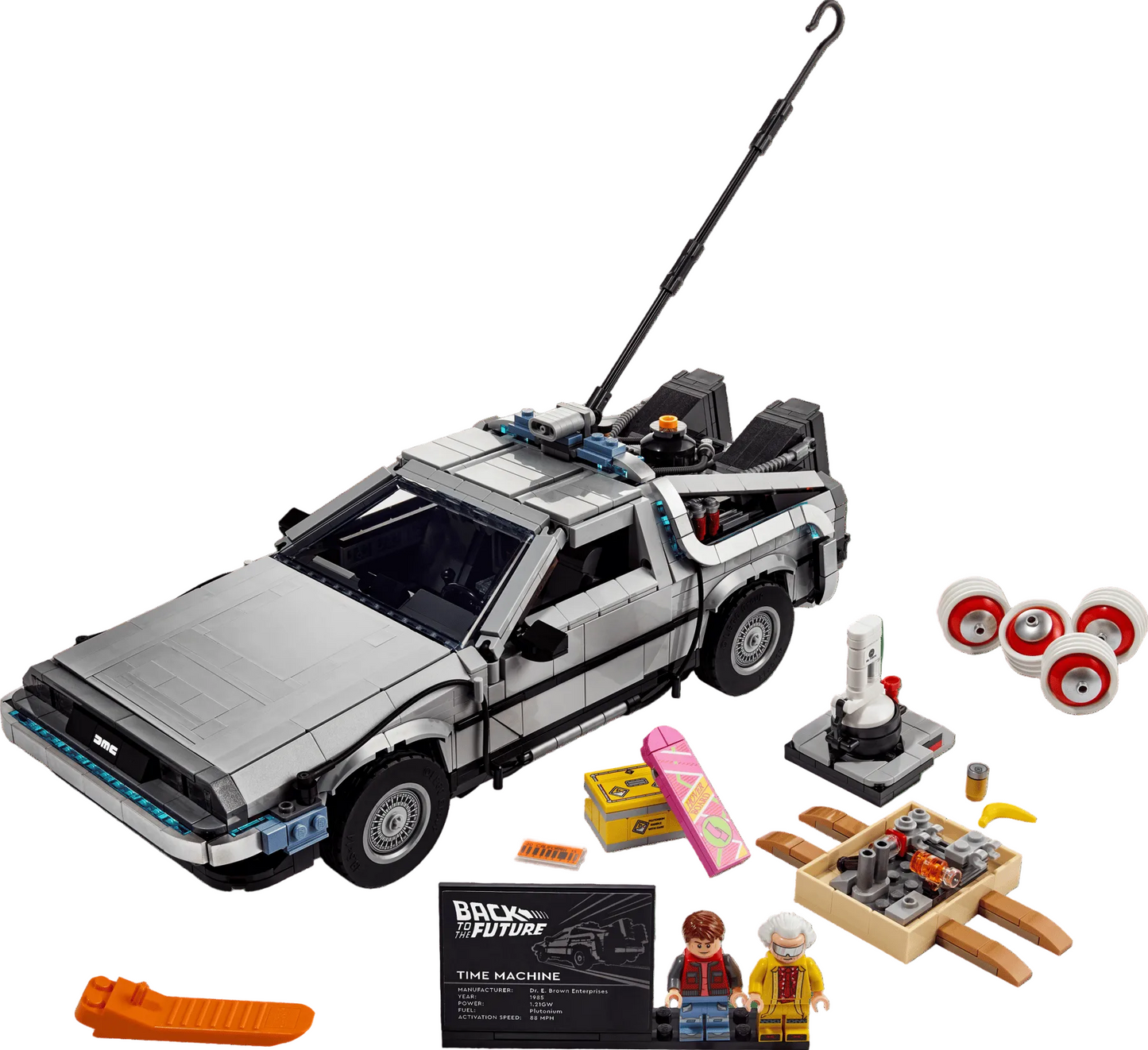 Lego Icons Back to the Future Time Machine