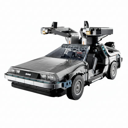 Lego Icons Back to the Future Time Machine Doors Open