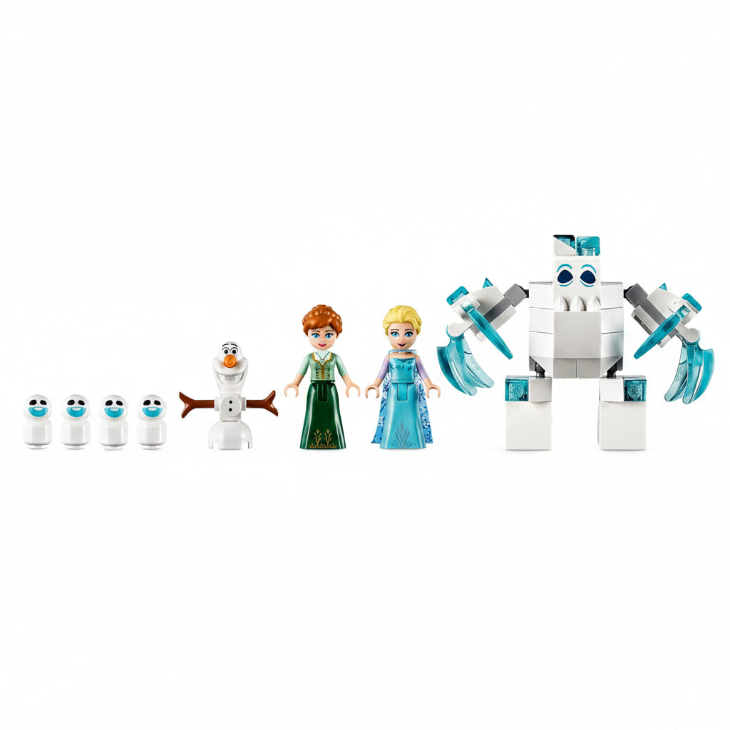Lego Disney Elsa Magical Ice Palace Figures