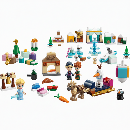 Lego Disney Frozen Advent Calendar Pieces