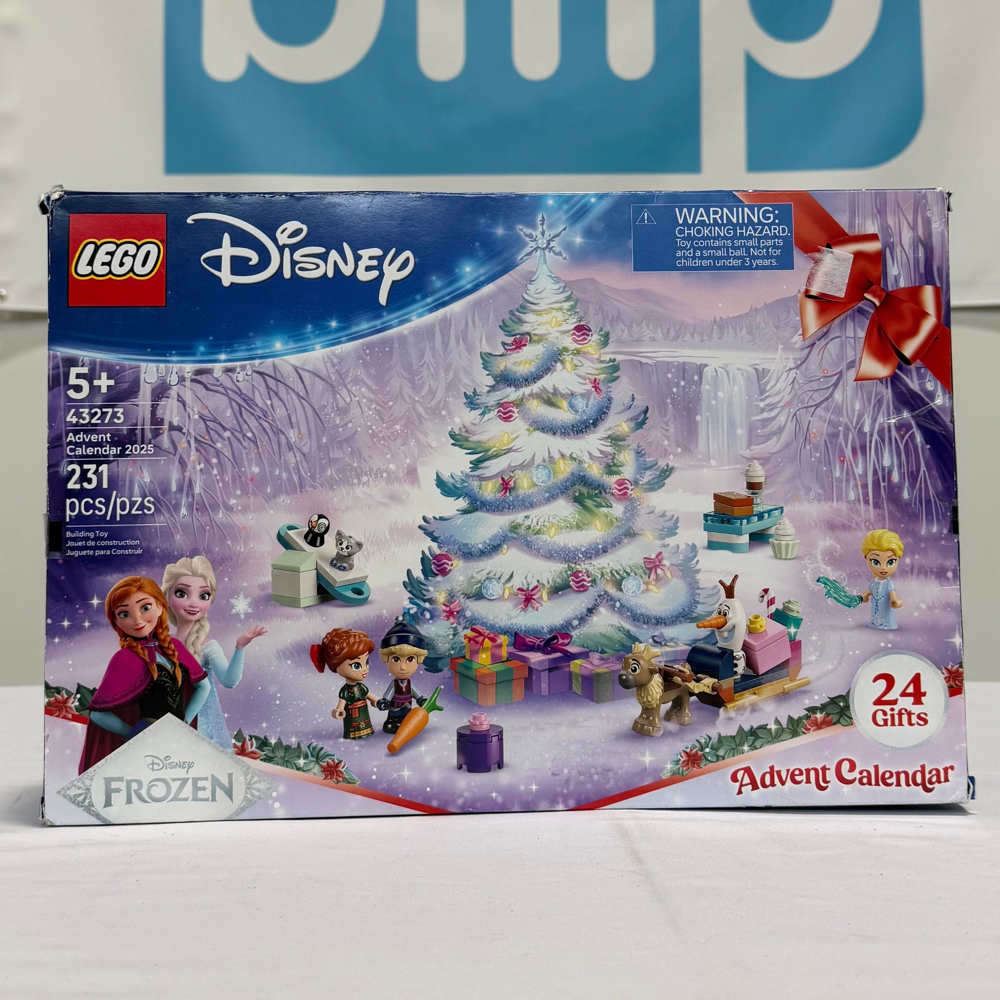 Lego Disney Frozen Advent Calendar Box Front