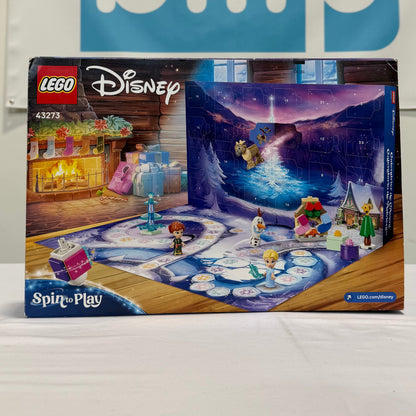 Lego Disney Frozen Advent Calendar Box Back