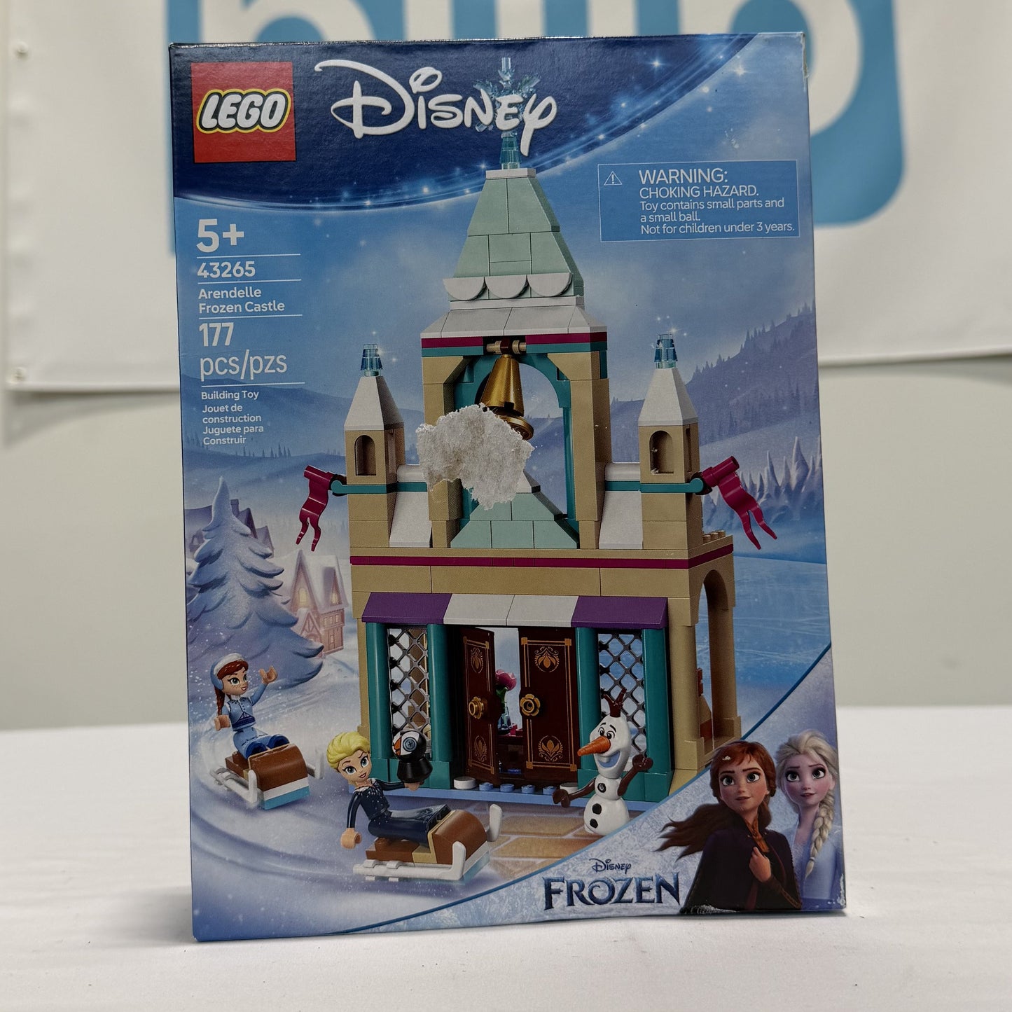 Lego Disney Frozen Arendelle Castle Box Front