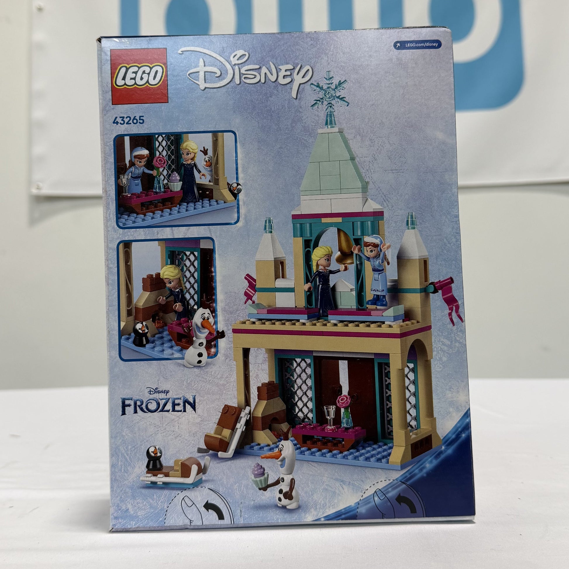 Lego Disney Frozen Arendelle Castle Box Back