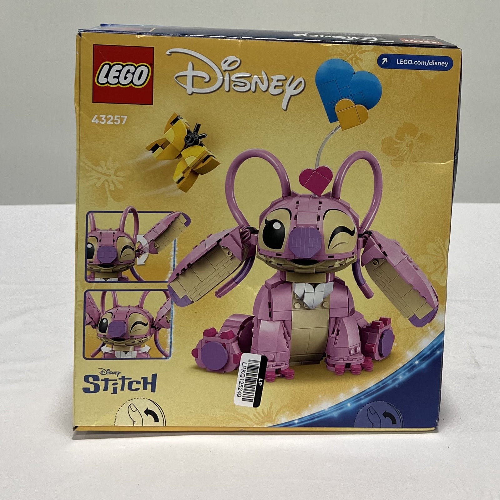 Lego Disney Lilo & Stich Angel Box Back