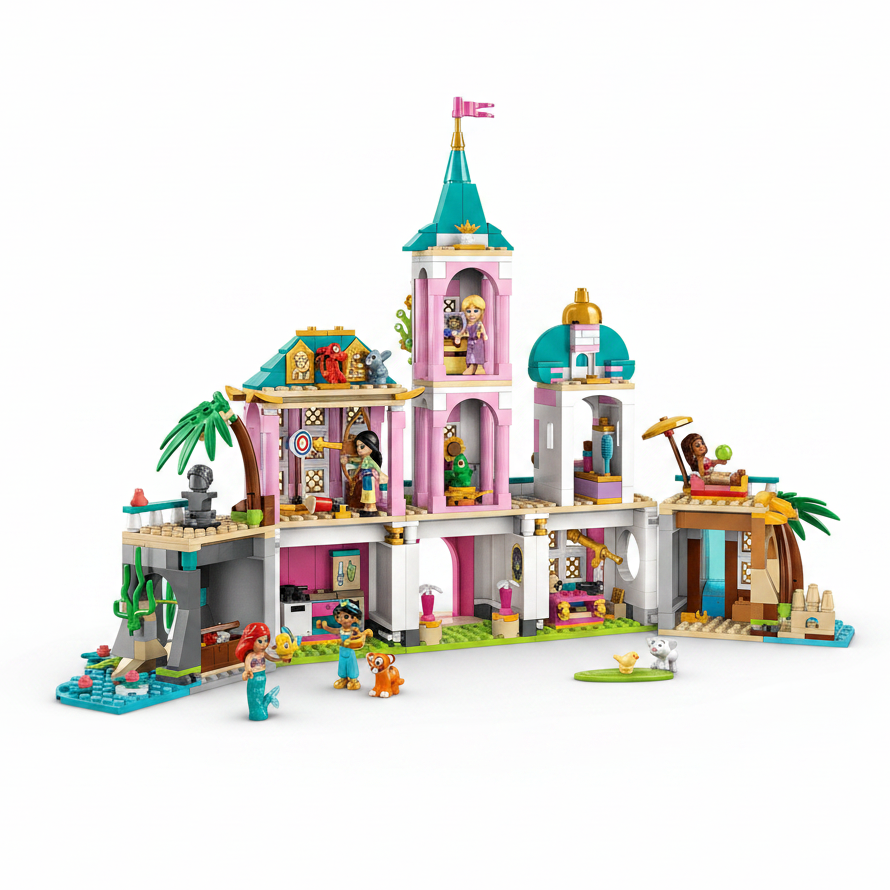 Lego Disney Princess Castle & Royal Pets Inside