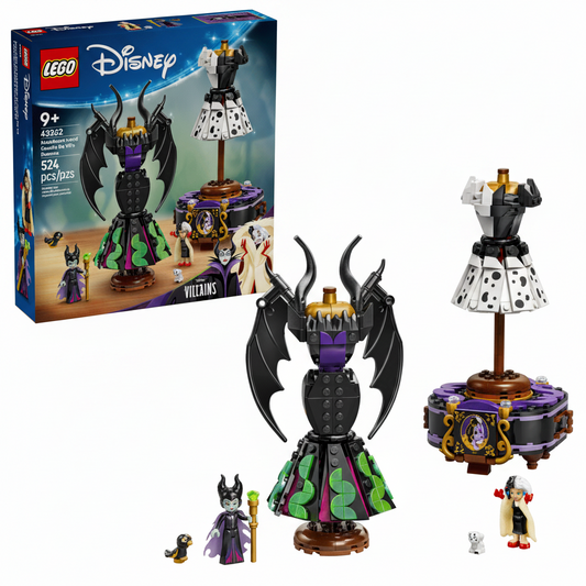 LEGO Disney Villain Dresses
