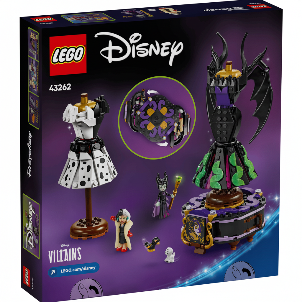 LEGO Disney Villain Dresses Box