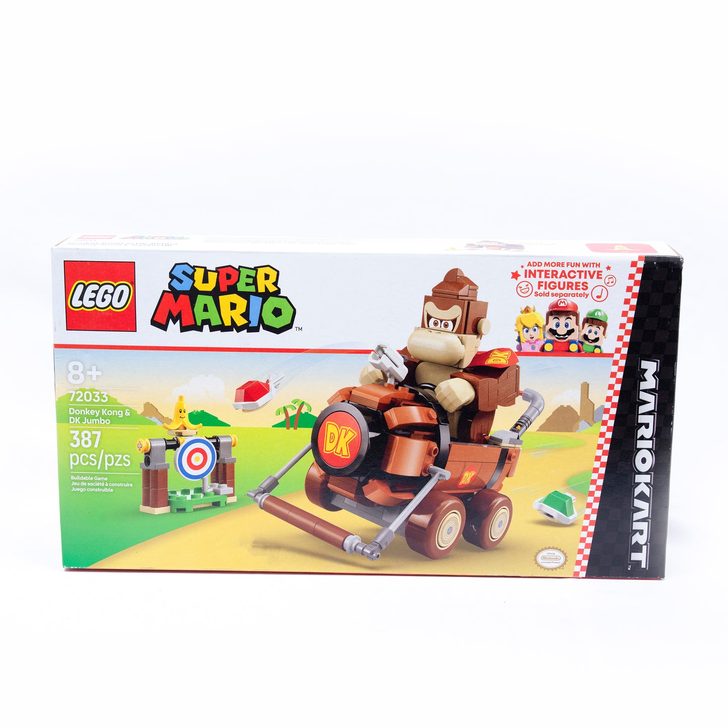 Lego Donkey Kong Box Back Box Front