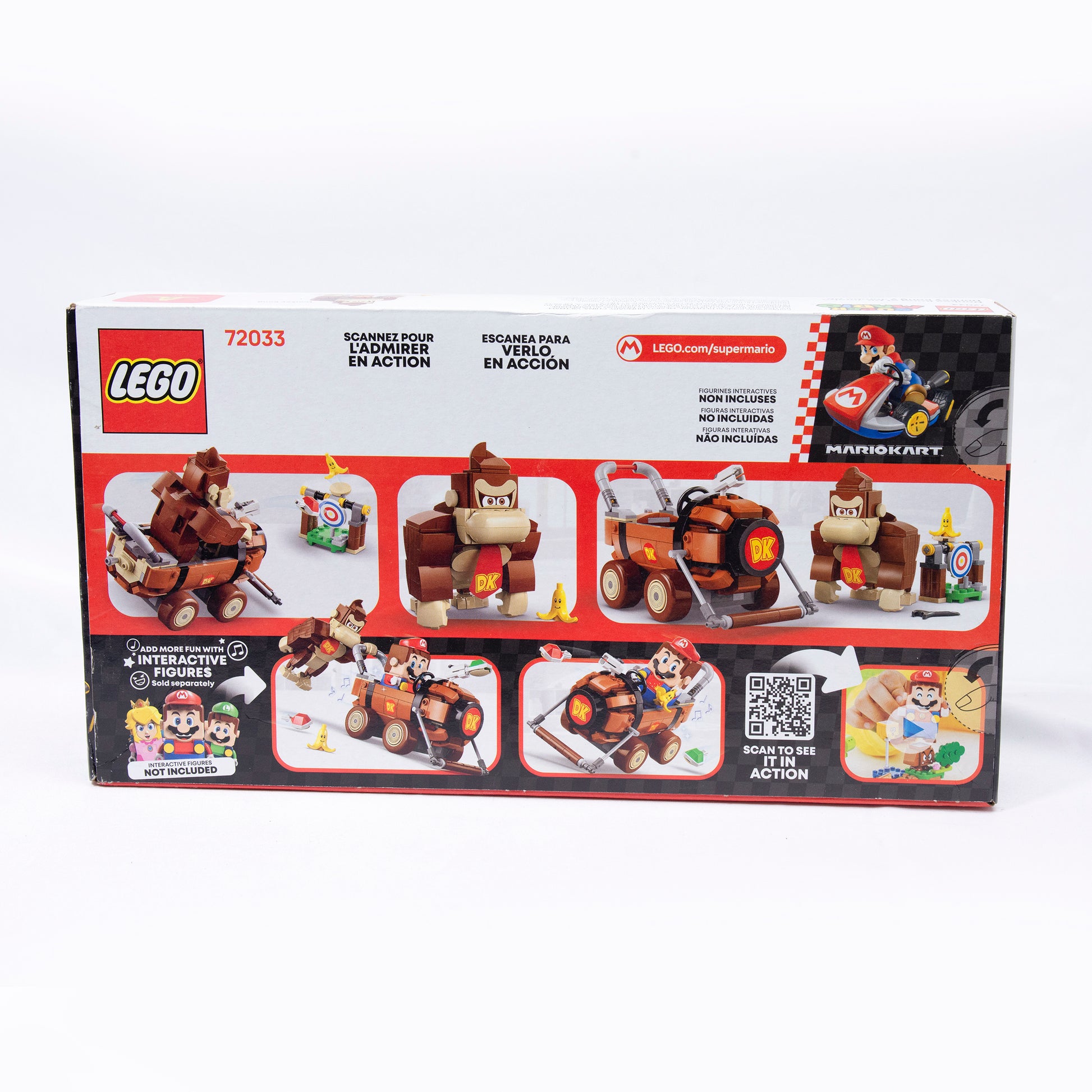 Lego Donkey Kong Box Back