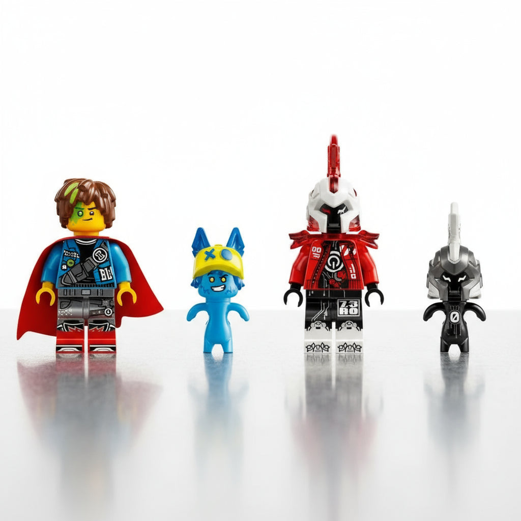 Lego Dreamzzz Mateo Fire Chameleon Characters