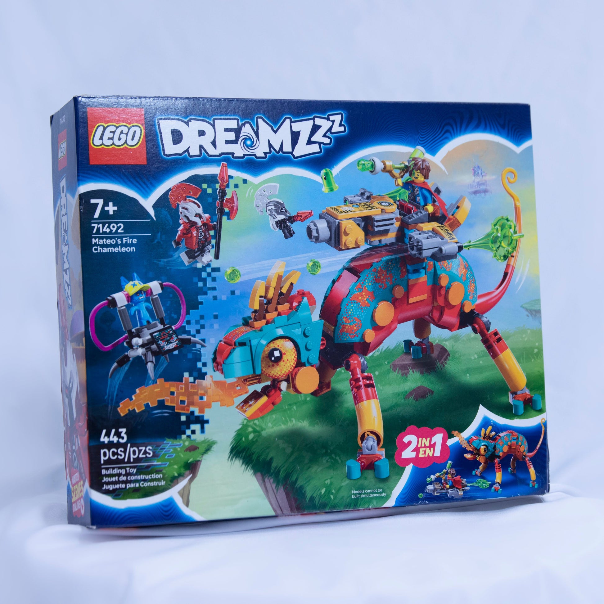 Lego Dreamzzz Mateo Fire Chameleon Box Front