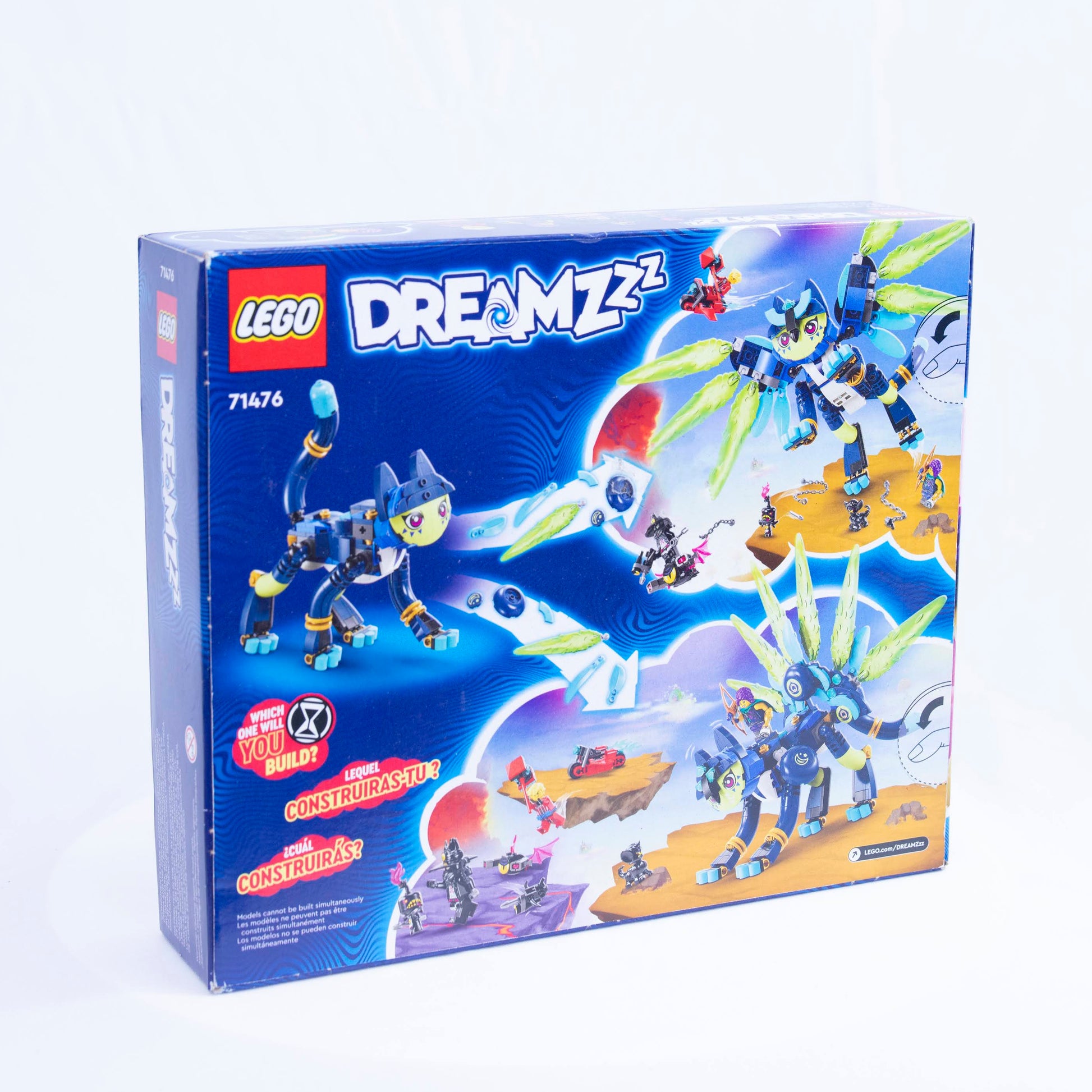 LEGO Dreamzzz back of packaging