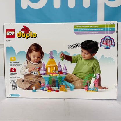 Lego Duplo Ariel Underwater Palace Box Back