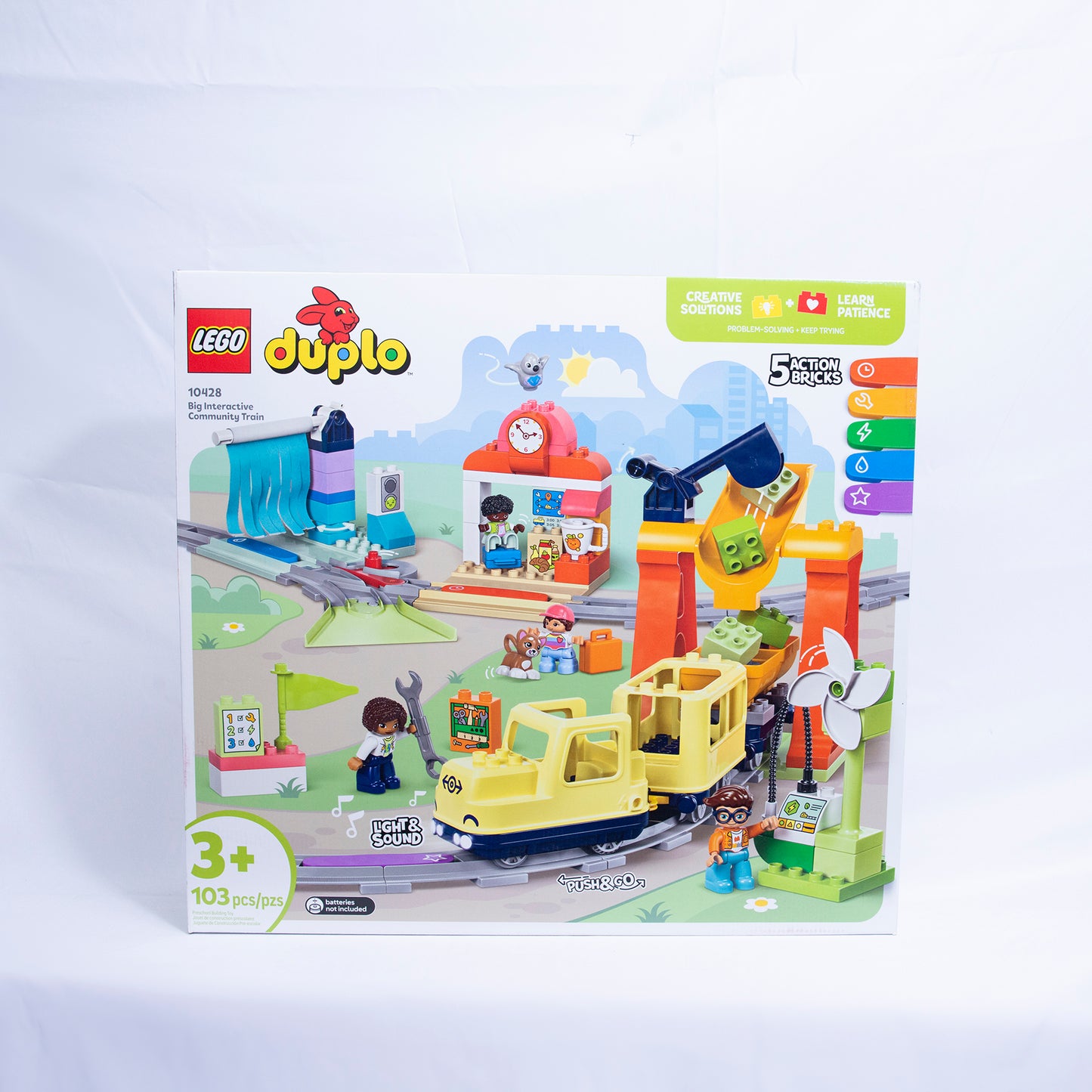 Lego Duplo Big Interactive Community Train Box Front
