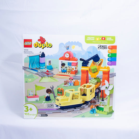 Lego Duplo Big Interactive Community Train Box Front