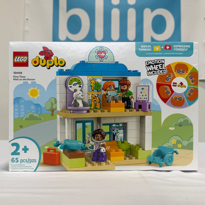 Lego DUPLO First Time Doctor Visit ox Back