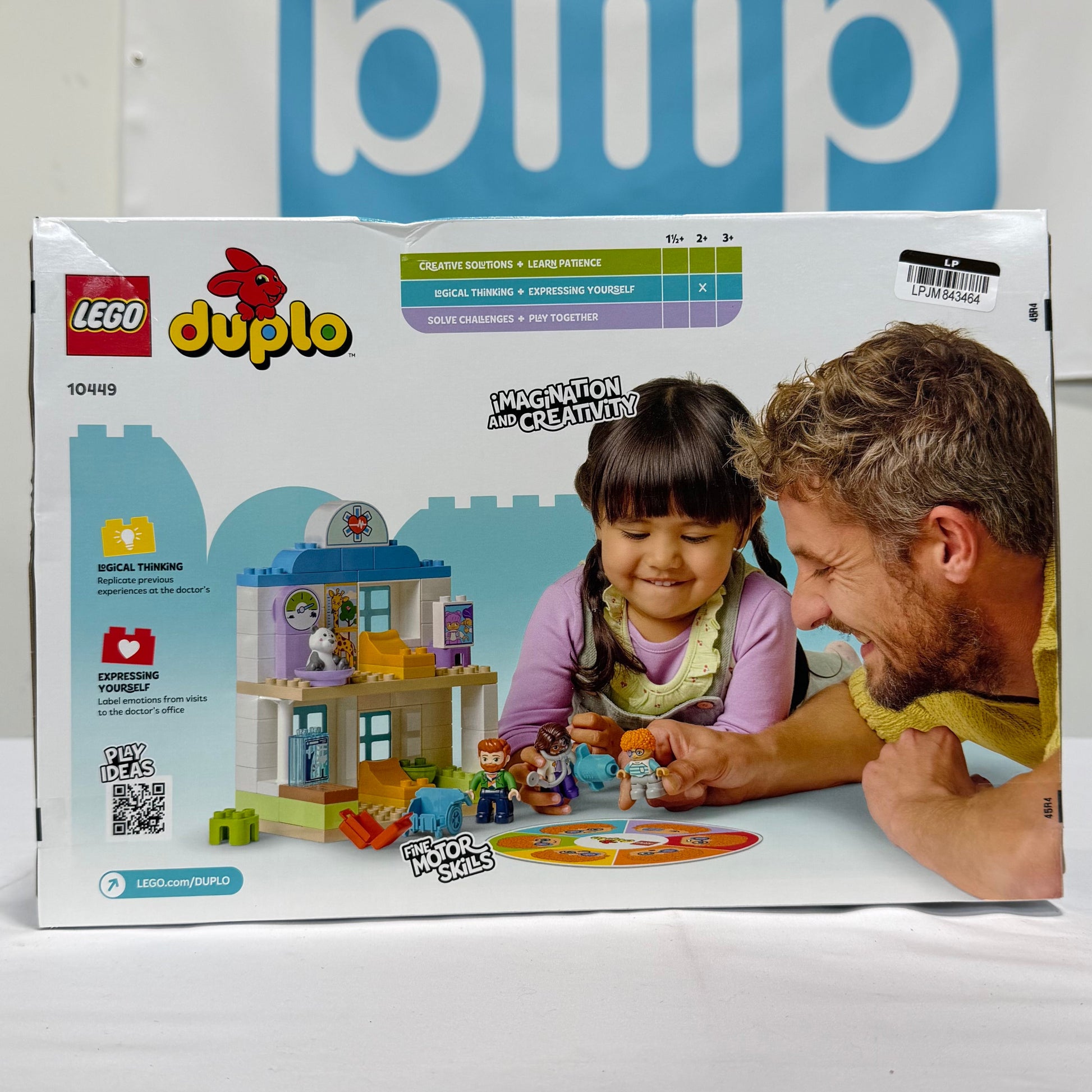 Lego DUPLO First Time Doctor Visit Box Front