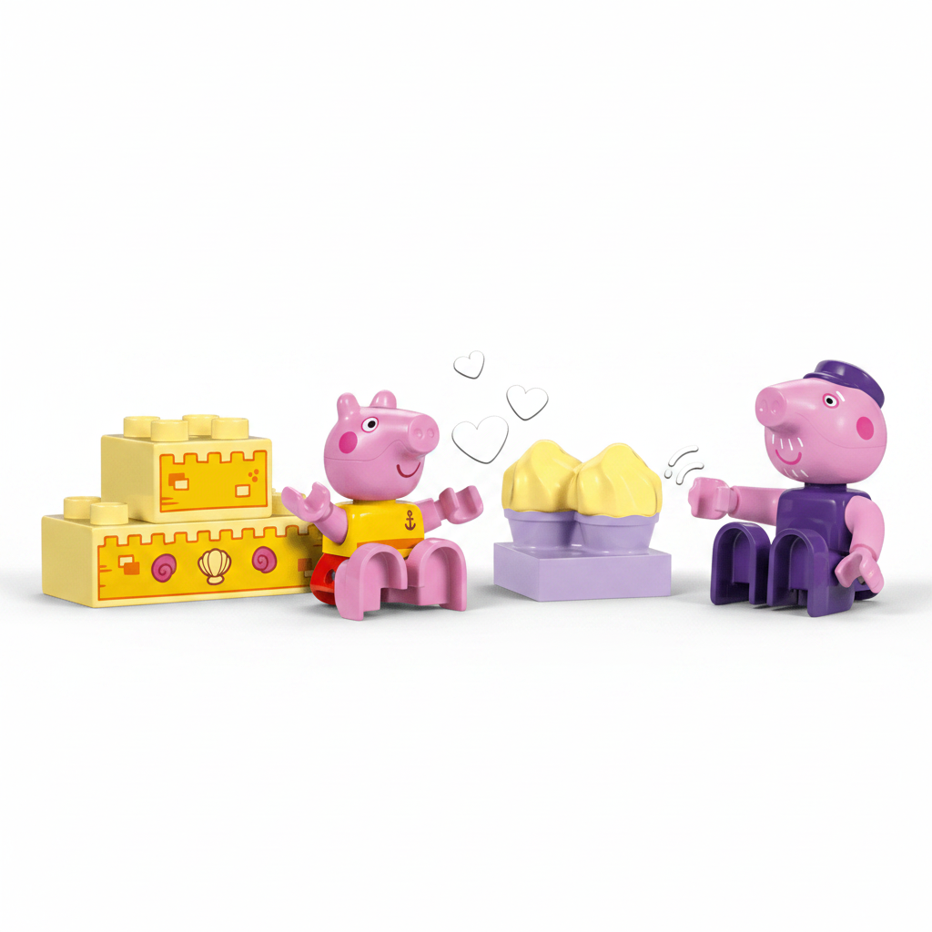 Lego DUPLO Peppa Pig Boat Figures