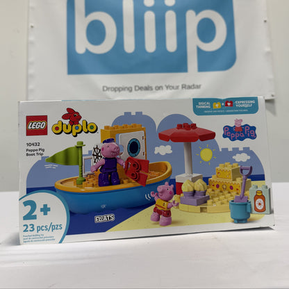 Lego DUPLO Peppa Pig Boat Box Front