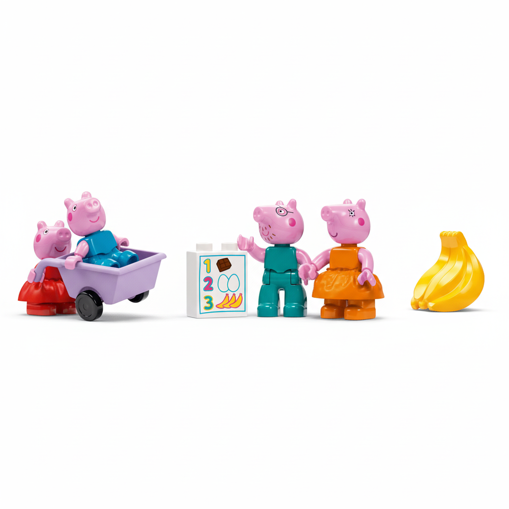Lego Duplo Peppa Pig Supermarket Figures