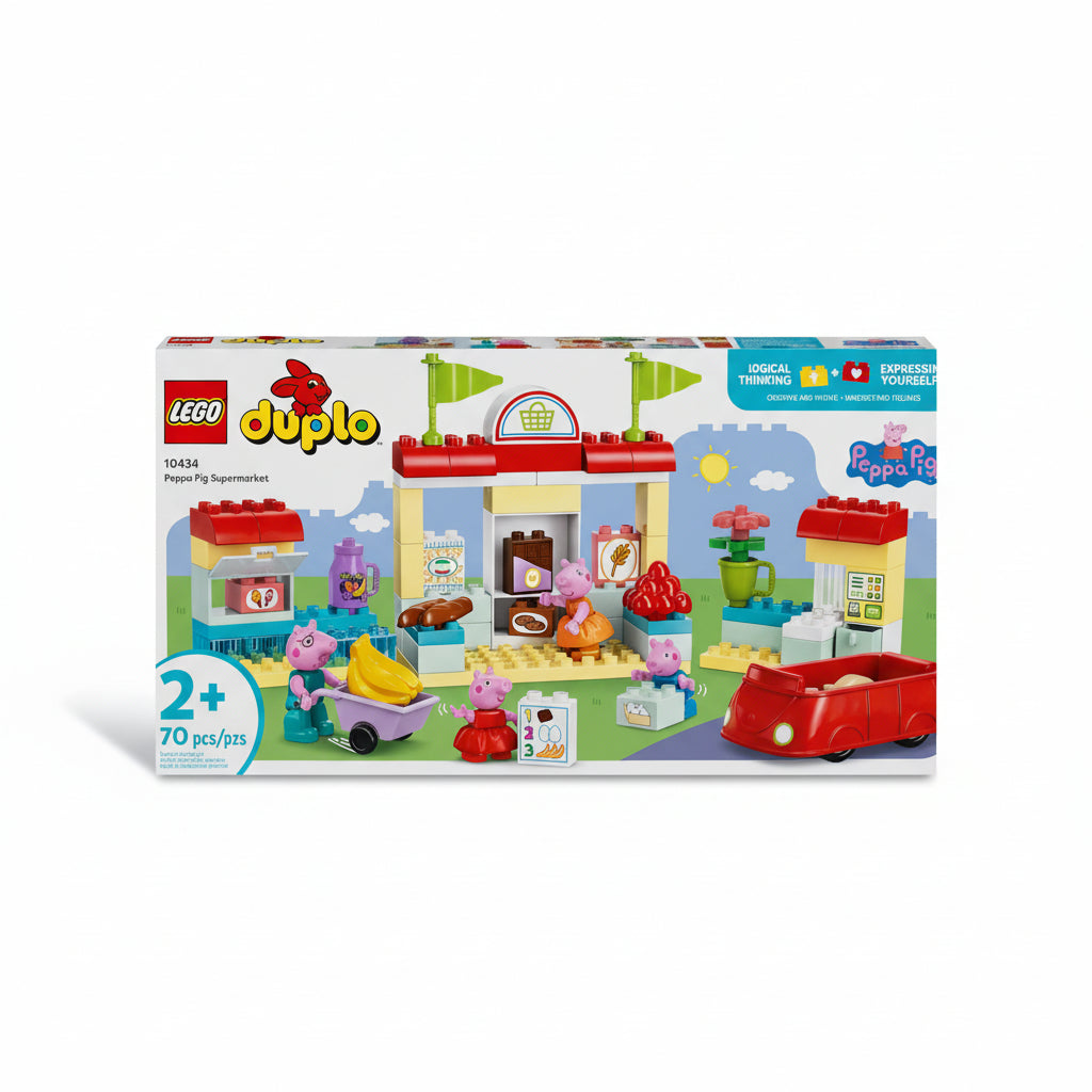 Lego Duplo Peppa Pig Supermarket Box Front