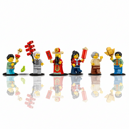 Lego Fortune Firecracker Figures