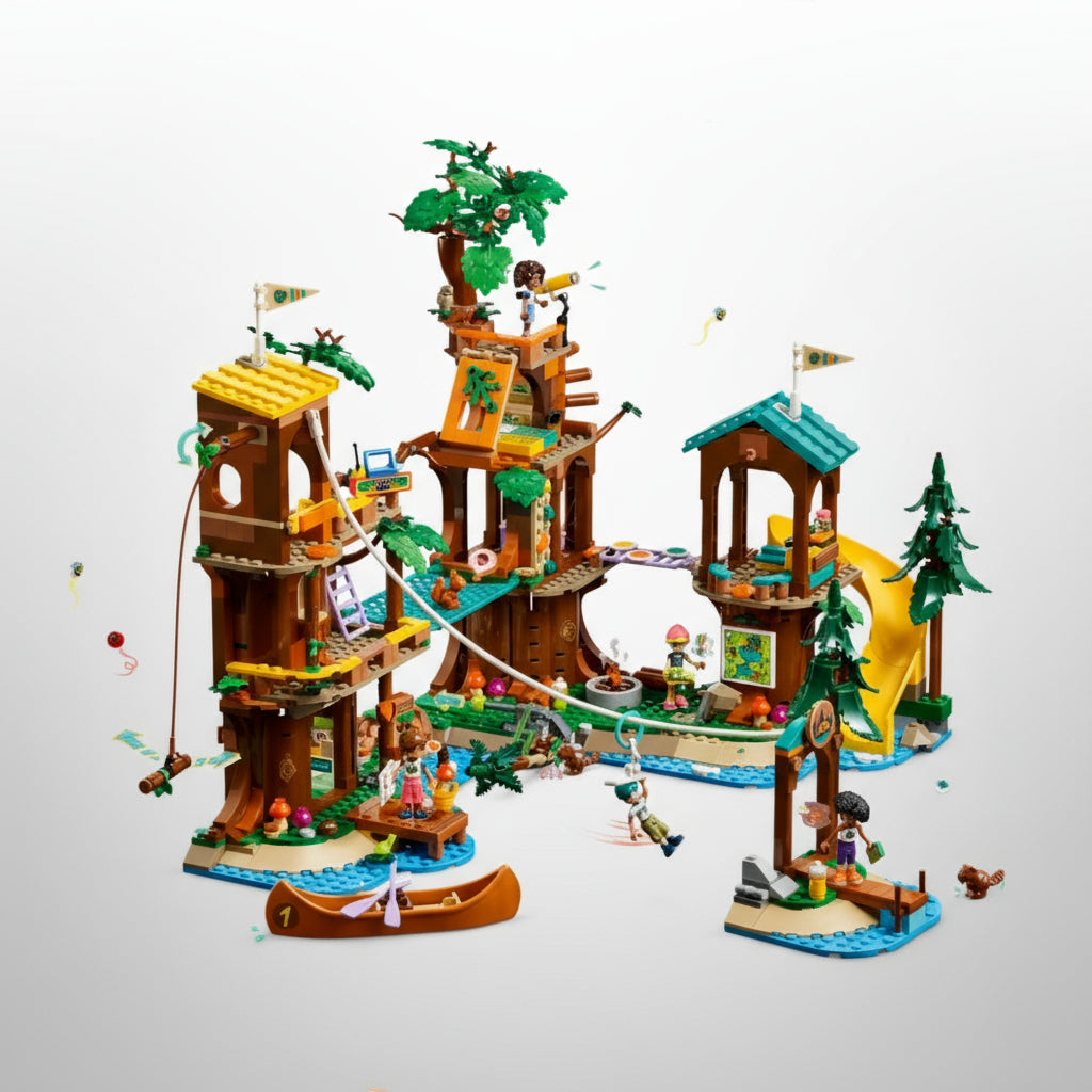 Lego Friends Adventure Tree House Action