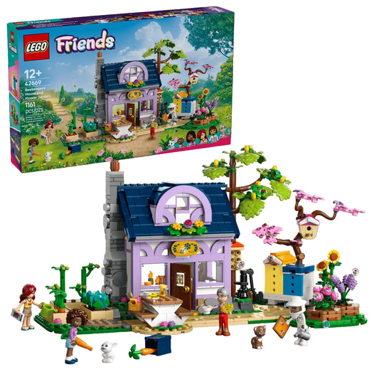 Lego Friends Beekeeper House and Flower Garden