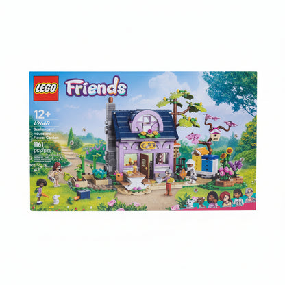 Lego Friends Beekeeper House and Flower Garden Box Front