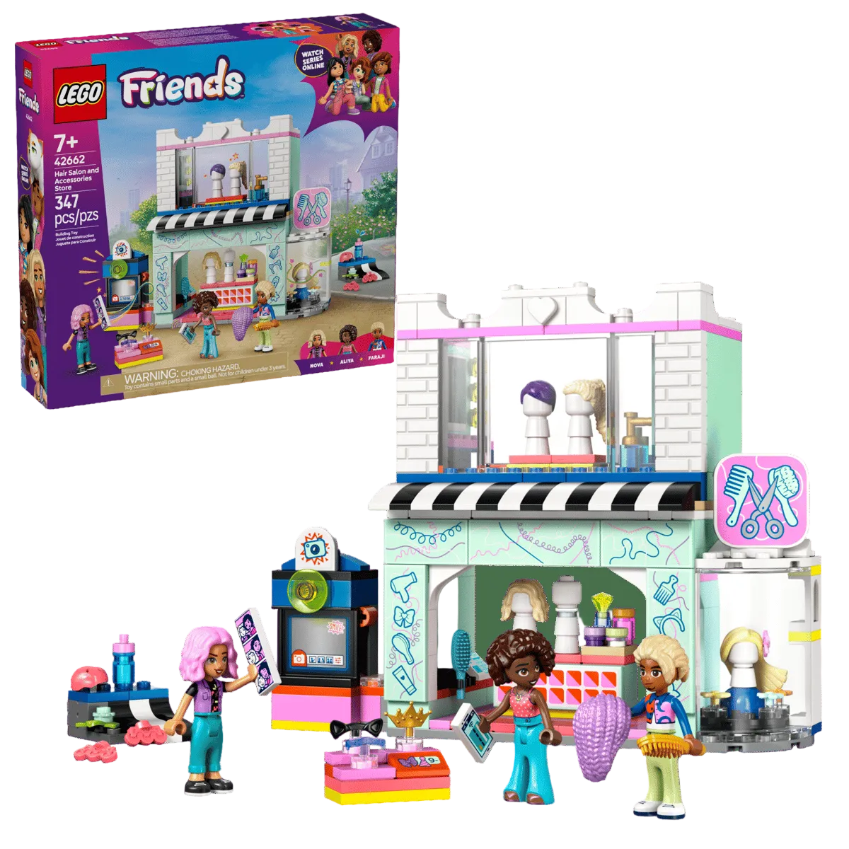 Lego Friends Hair Solon and Accessories Store