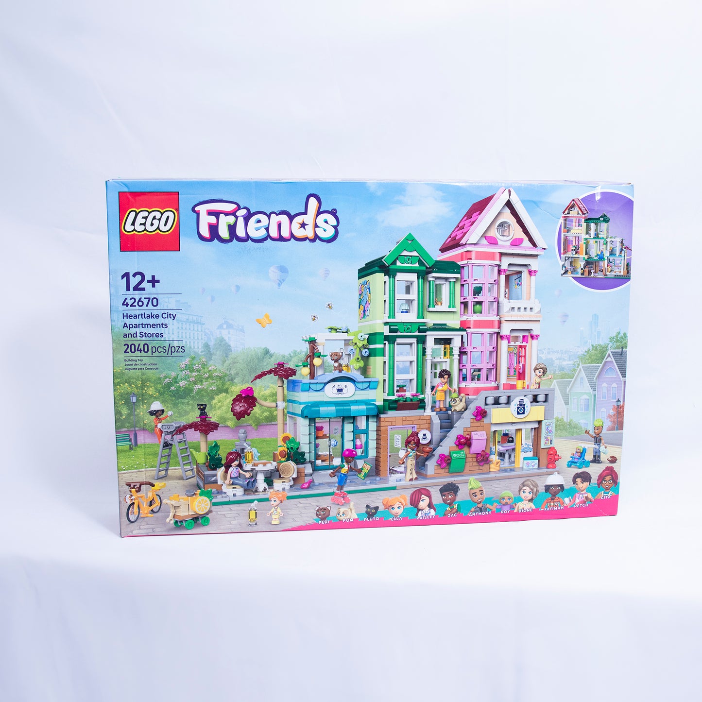 Lego Friends Heartlake City Apartments Box Front