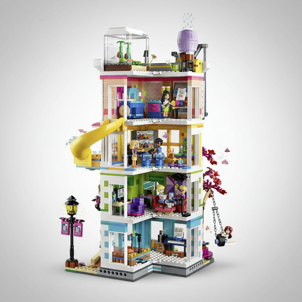 Lego Friends Heartlake City Community Center Back