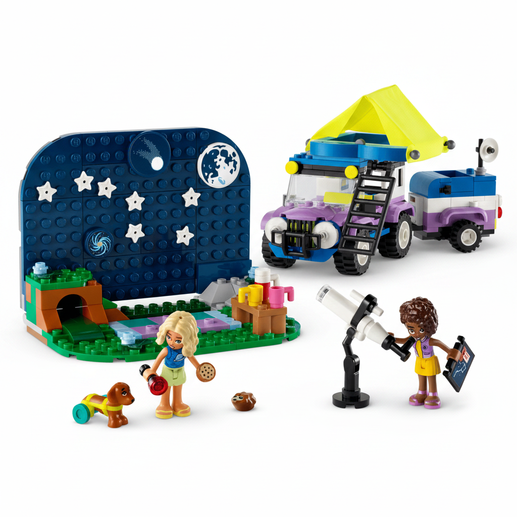 Lego Friends Stargazing Camping