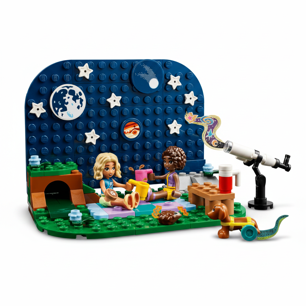 Lego Friends Stargazing Campsite