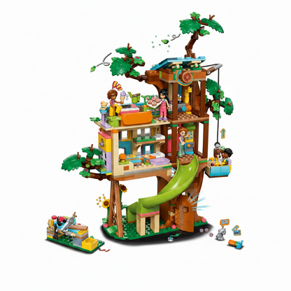 Lego Friends Treehouse Hangout Inside