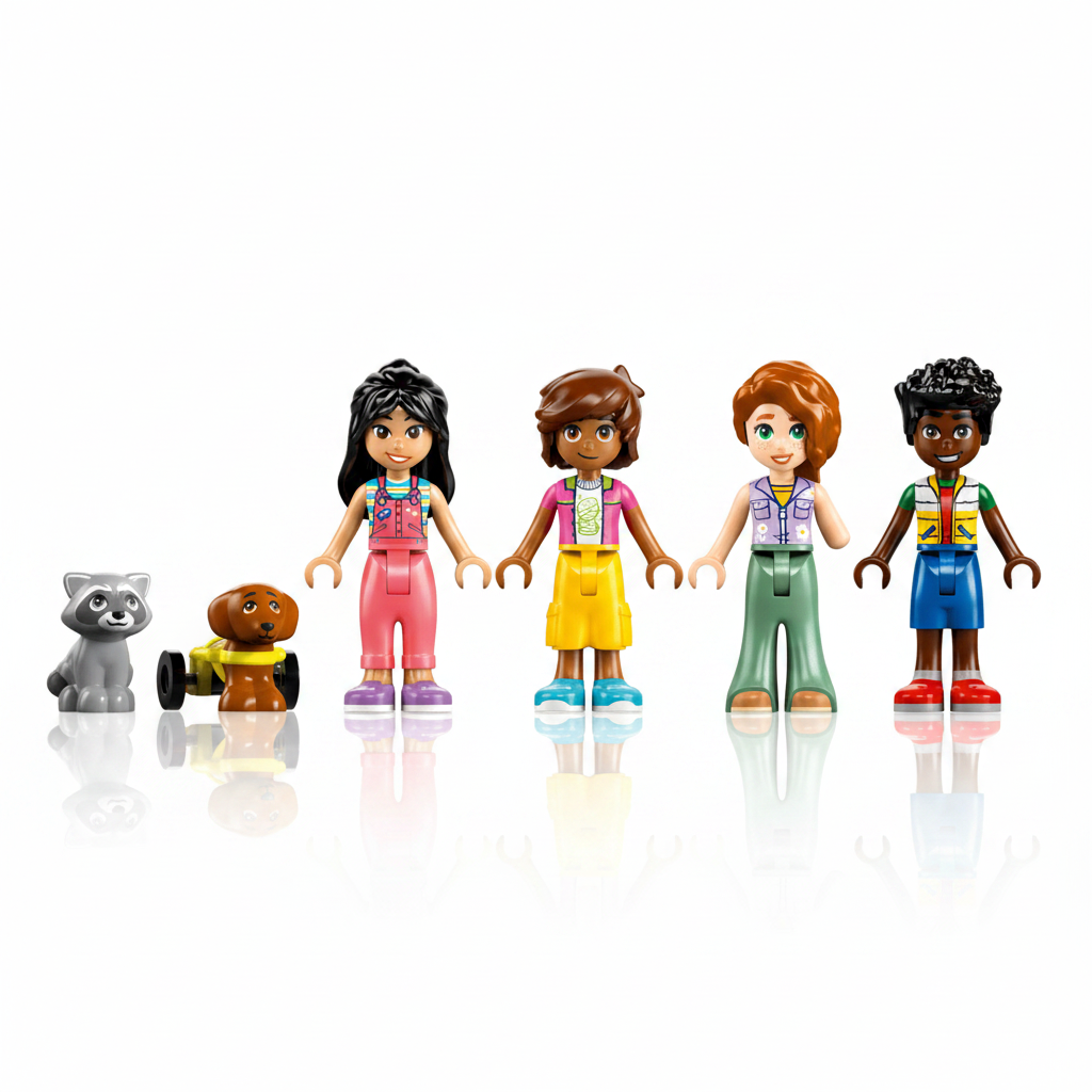 Lego Friends Treehouse Hangout Figures